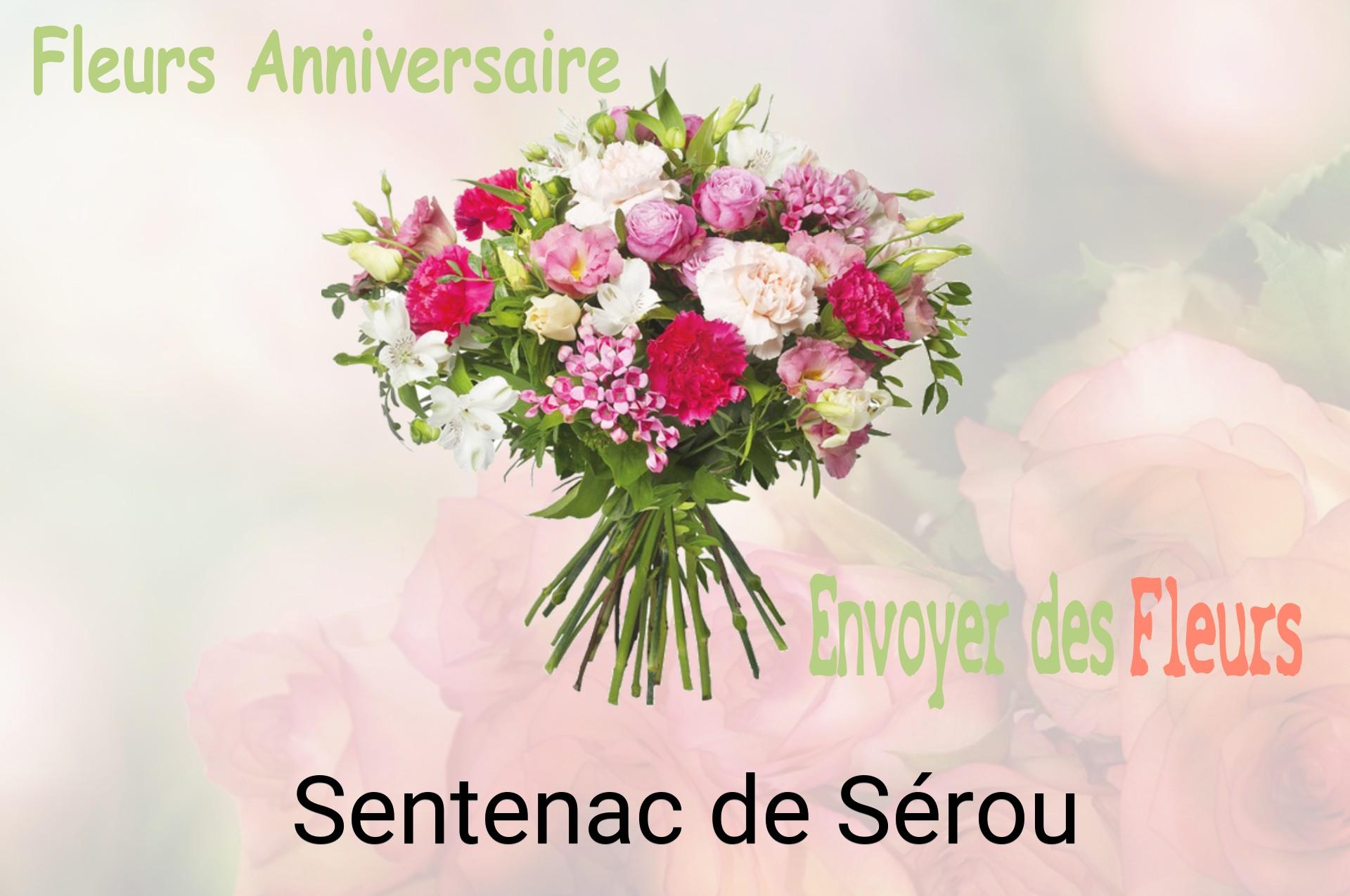 Bouquet de fleurs d’anniversaire livré à Sentenac-de-Sérou
