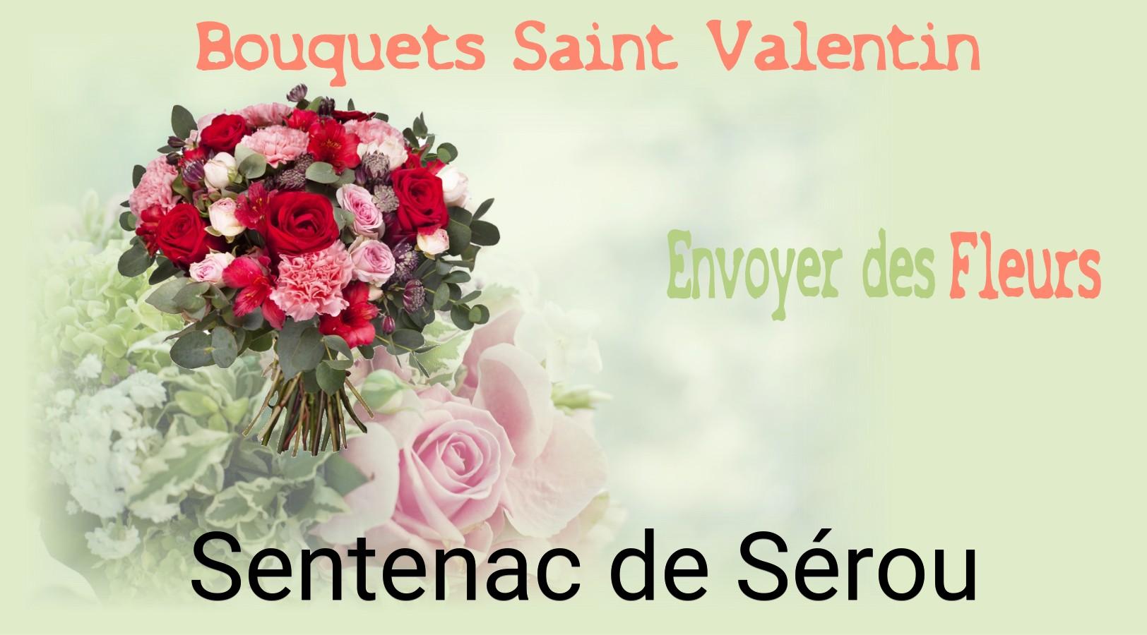 Roses de Saint-Valentin livrées à Sentenac-de-Sérou
